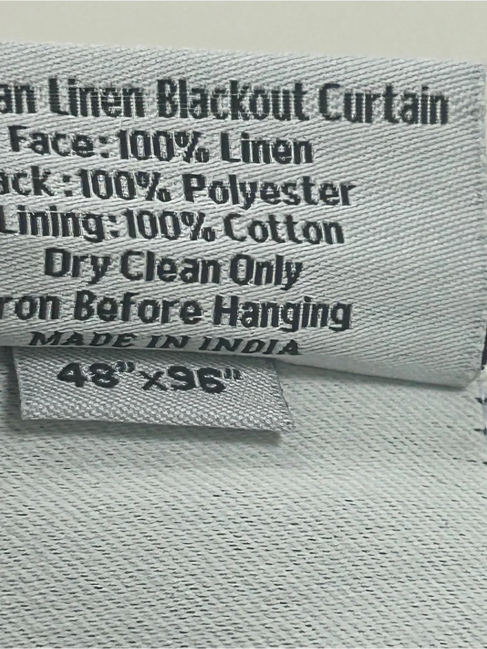 Quince includes 48x96